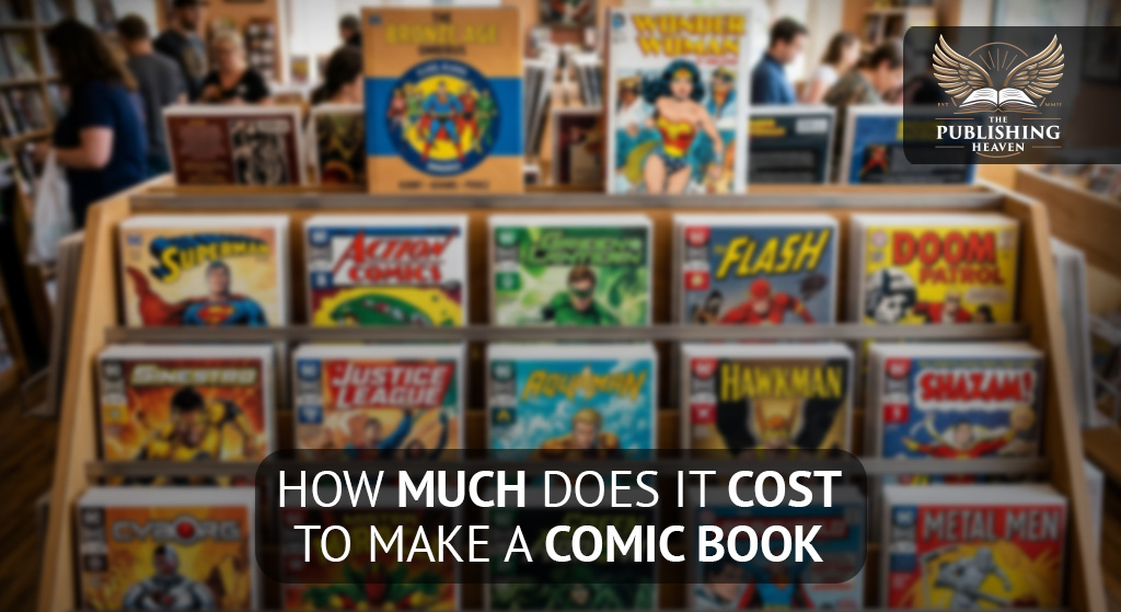 how much does it cost to make a comic book