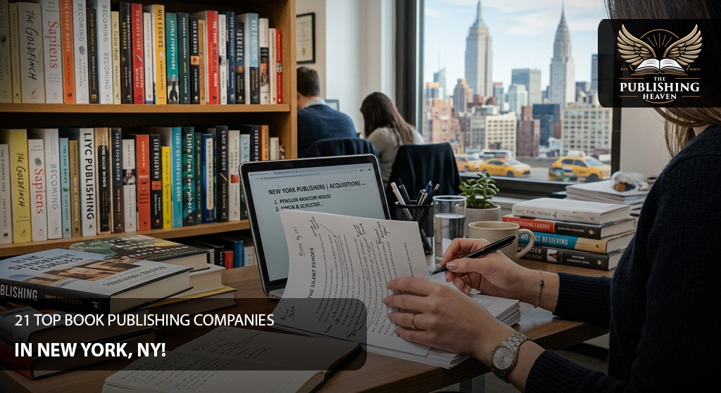 21 Top Book Publishing Companies in New York, NY!