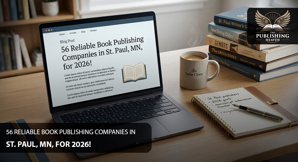 56 Reliable Book Publishing Companies in St. Paul, MN, for 2026!