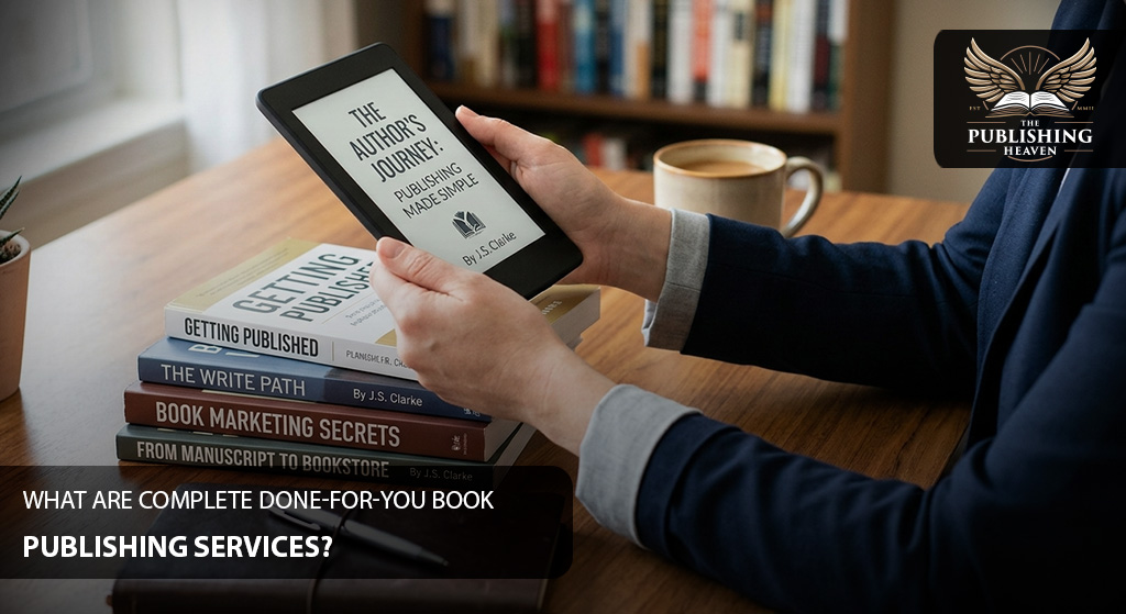 What Are Complete Done-for-You Book Publishing Services?