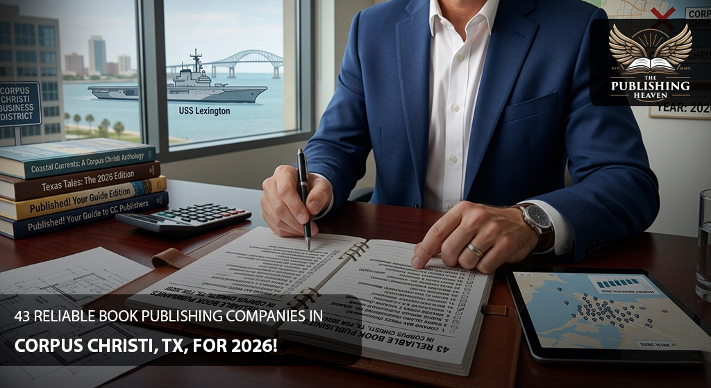 43 Reliable Book Publishing Companies in Corpus Christi, TX, for 2026!