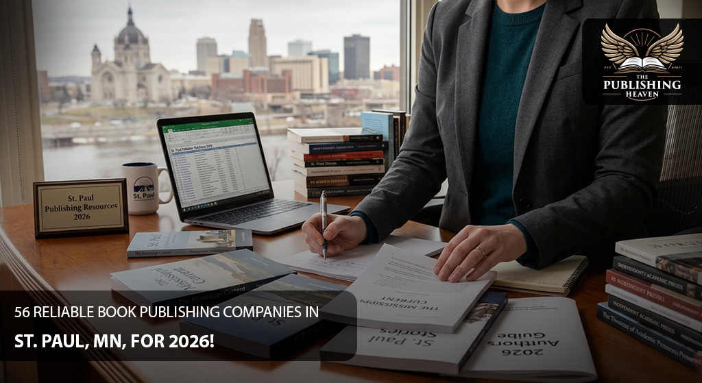 56 Reliable Book Publishing Companies in St. Paul, MN, for 2026!