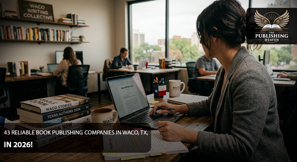 43 Reliable Book Publishing Companies in Waco, TX, in 2026!