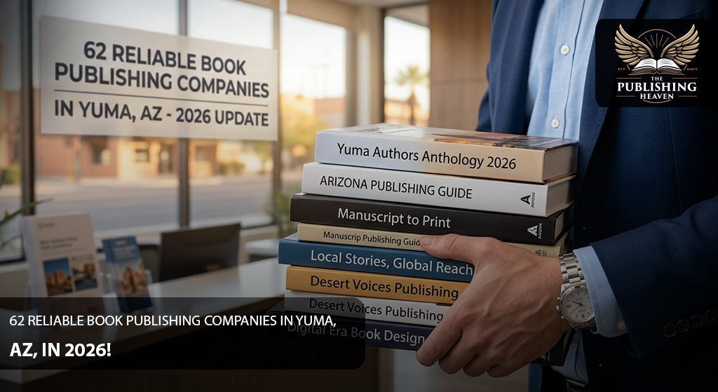 62 Reliable Book Publishing Companies in Yuma, AZ, in 2026!