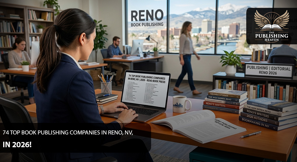74 Top Book Publishing Companies in Reno, NV, in 2026!